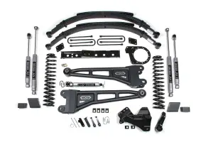 BDS1562H | BDS Suspension 7 Inch Lift Kit With Radius Arm For Ford F-250 / F-350 Super Duty 4WD | 2020-2022 | Diesel, Rear Leaf Springs | NX2 Nitro Series Shocks