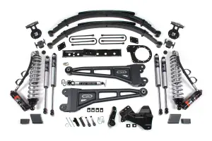 BDS1562FPE | BDS Suspension 7 Inch Lift Kit With Radius Arm Fox 2.5 Performance Elite Coil-Over Conversion For Ford F-250 / F-350 Super Duty 4WD | 2020-2022 | Diesel, Rear Leaf Springs