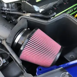 S&B Filters - CAI-FMG-15 | S&B Filters JLT Cold Air Intake Kit (2015-17 Mustang GT) Cotton Cleanable Red - Image 2