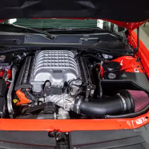 S&B Filters - CAI-HC-15 | S&B Filters JLT Cold Air Intake (15-16 Charger, Challenger | Hellcat) Cotton Cleanable Red - Image 4