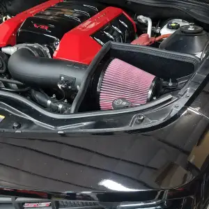 CAIP-CC1062 | S&B Filters JLT Cold Air Intake Kit (2010-2015 Camaro SS 6.2L) Cotton Cleanable Red