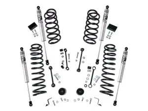 K175F | Superlift 2.5 Inch Suspension Lift Kit with Constant Rate Coils and Fox 2.0 Shocks (2018-2023 Wrangler JL Unlimited)