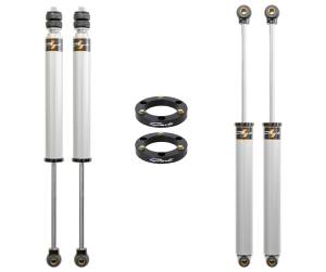 CS-D3SPKG-CS20IFP-D | Carli Suspension Carli-Spec 2.0 Inch IFP 3 Inch Lift Front And Rear Shocks With Tower Spacers For Ram 2500/3500 4WD (1994-2012)