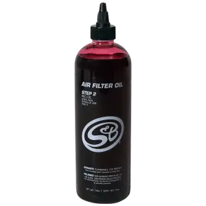 88-0010 | S&B Filters 16 oz. Bottle of Air Filter Oil - Red