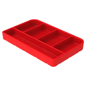 80-1001S | S&B Filters Tool Tray Silicone Small Color Red