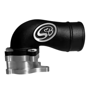 S&B Filters - 76-1010B | S&B Filters Intake Elbow 90 Degree With Cold Side Intercooler Piping and Boots (2005-2007 F250, F350 Powerstroke 6.0L) - Image 2