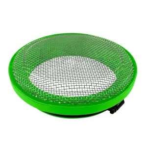 S&B Filters - 77-3008 | S&B Filters Turbo Screen 6.0 Inch Lime Green Stainless Steel Mesh W/Stainless Steel Clamp - Image 2