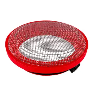 S&B Filters - 77-3005 | S&B Filters Turbo Screen 6.0 Inch Red Stainless Steel Mesh W/Stainless Steel Clamp - Image 2