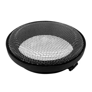 S&B Filters - 77-3002 | S&B Filters Turbo Screen 6.0 Inch Black Stainless Steel Mesh W/Stainless Steel Clamp - Image 2