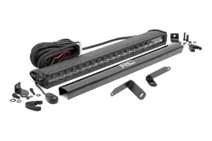 Rough Country - 96101 | Rough Country 20 Inch LED Light Kit Under Bed Mount For CFMoto UForce 1000/1000XL | 2022-2022 | Black Series - Image 1