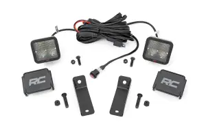 Rough Country - 97084 | Rough Country Rear Roof Mount LED Light Kit For Can-Am Maverick Trail/Spot | 2018-2023 | Spectrum Series - Image 1