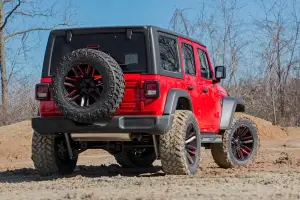 Rough Country - 79540 | Rough Country 3.5 Inch Lift Kit For Jeep Wrangler JL Unlimited 4WD | 2024-2024 | 4 Door | With Control Arm Drop Brackets | M1 Monotube Shocks - Image 4