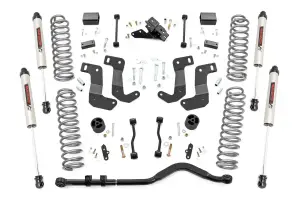 Rough Country - 79570 | Rough Country 3.5 Inch Lift Kit For Jeep Wrangler JL Unlimited 4WD | 2024-2024 | 4 Door | With Control Arm Drop Brackets | V2 Monotube Shocks - Image 1