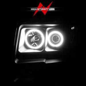 Anzo USA - 111161 | Anzo USA Projector Headlights w/ RX Halo Black (2009-2014 F150 Pickup) - Image 5