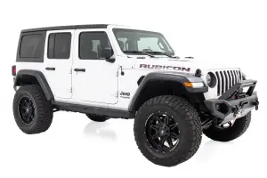 Rough Country - 91450 | Rough Country 3.5 Inch Lift Kit For Jeep Wrangler JL Unlimited 4WD | 2024-2024 | 4 Door, Rubicon | With Control Arm Drop Brackets | Vertex Reservoir Shocks - Image 2