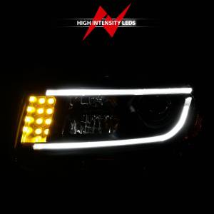 Anzo USA - 111329 | Anzo USA Projector Headlights w/ Plank Style Black (2014-2016 Grand Cherokee) - Image 6