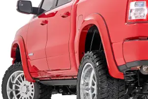 Rough Country - S-D10914 | Rough Country Sport Fender Flares For Ram 1500 2/4WD | 2019-2024 | Flat Black - Image 2