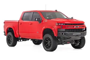 Rough Country - S-C12210 | Rough Country Sport Fender Flares Chevrolet Silverado 1500 2/4WD | 2019-2024 | Flat Black - Image 2