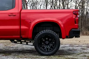 Rough Country - S-C12210 | Rough Country Sport Fender Flares Chevrolet Silverado 1500 2/4WD | 2019-2024 | Flat Black - Image 7