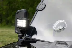 Rough Country - 96103 | Rough Country LED Cube Light Kit Front Mount For CFMoto UForce 1000/1000XL | 2022-2022 | Black Series Lights - Image 9