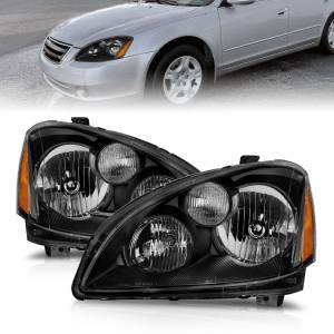 Anzo USA - 121109 | Anzo USA Crystal Headlights Black (2002-2004 Altima) - Image 5