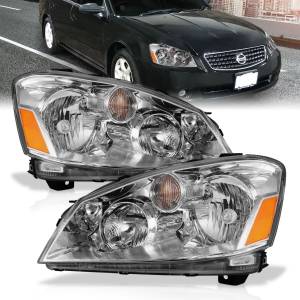 Anzo USA - 121294 | Anzo USA Crystal Headlights Chrome (2005-2006 Altima) - Image 5