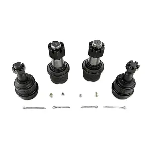 KIT111K | Apex Chassis Front Upper And Lower Ball Joint Kit For Dodge RAM Super HD (2014-2024) | Knurled Housing