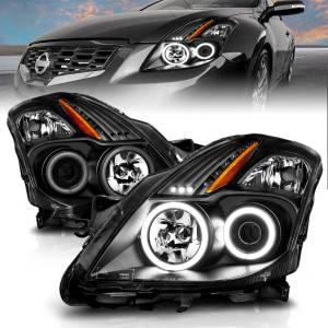 Anzo USA - 121395 | Anzo USA Projector Headlights w/ Halo Black (2008-2009 Altima 2 Door) - Image 5