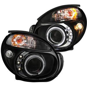 Anzo USA - 121436 | Anzo USA Projector Headlights w/ Halo Black (2002-2003 Impreza) - Image 2