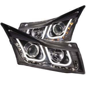 Anzo USA - 121462 | Anzo USA Projector Headlights w/ U-Bar Black (2011-2015 Cruze) - Image 2