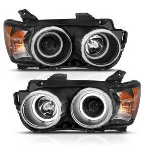 Anzo USA - 121488 | Anzo USA Projector Headlights w/ Halo Black (2012-2015 Sonic) - Image 2