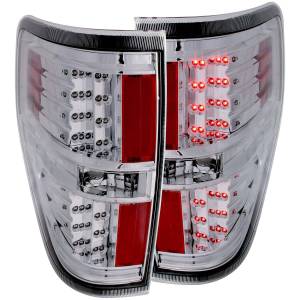 Anzo USA - 311147 | Anzo USA LED Tail Lights Chrome (2009-2014 F150 Pickup) - Image 1