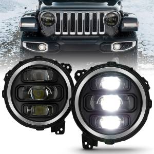 Anzo USA - 111466 | Anzo USA Led Projector Black (2018-2023 Wrangler JL | 2020-2023 Gladiator JT) - Image 8