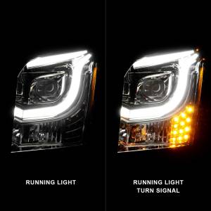 Anzo USA - 111536 | Anzo USA Projector Headlights w/ Light Bar Chrome (2015-2020 Yukon) - Image 5