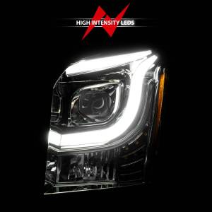 Anzo USA - 111536 | Anzo USA Projector Headlights w/ Light Bar Chrome (2015-2020 Yukon) - Image 6