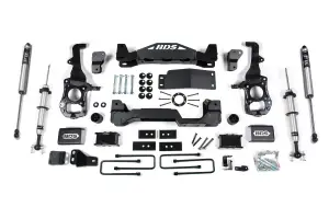 BDS1583FSR | BDS Suspension 4 Inch Lift Kit With Fox 2.0 Strut For Ford F-150 4WD | 2021-2024 | Rear 2 Inch Block Kit