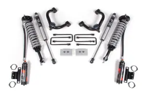 BDS1588FPE | BDS Suspension 3 Inch Lift Kit With Fox 2.5 Performance Elite Coil-over For Ford F-150 4WD | 2014-2020 | Rear Fox 2.0 Performance Series Shocks