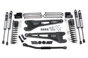 BDS1915FS | BDS Suspension 2.5 Inch Lift Kit With Radius Arm For Ford F-450 Super Duty 4WD | 2020-2024 | Diesel | Fox 2.0 Performance Series Shocks