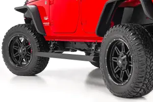 Rough Country - PSR610330 | Rough Country Retractable Power Running Boards With LED Lights For Jeep Wrangler JK Unlimited | 2007-2018 | 4 Door | Dual Electric Motor - Image 6