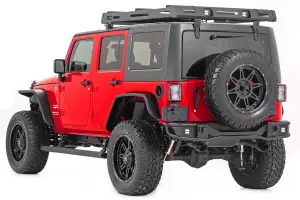 Rough Country - PSR610330 | Rough Country Retractable Power Running Boards With LED Lights For Jeep Wrangler JK Unlimited | 2007-2018 | 4 Door | Dual Electric Motor - Image 7