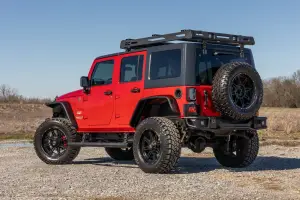 Rough Country - PSR610330 | Rough Country Retractable Power Running Boards With LED Lights For Jeep Wrangler JK Unlimited | 2007-2018 | 4 Door | Dual Electric Motor - Image 15