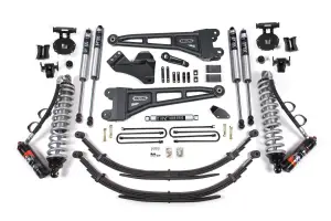 BDS1933FPE | BDS Suspension 4 Inch Lift Kit With Radius Arm & Fox 2.5 Performance Elite Coil-over Conversion For Ford F-250/F-350 Super Duty 4WD | 2005-2007 | Diesel | Rear Lift Leaf Springs