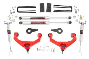 95940RED | Rough-Country 3.5 Inch Lift Kit | M1 | Chevrolet/GMC 2500HD/3500HD (11-19)