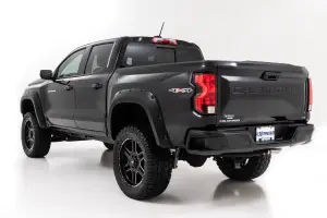 Rough Country - F-C12311 | Rough Country Pocket Fender Flares For Chevrolet Colorado | 2023-2024 | Flat Black - Image 3