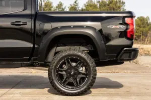 Rough Country - F-C12311 | Rough Country Pocket Fender Flares For Chevrolet Colorado | 2023-2024 | Flat Black - Image 7