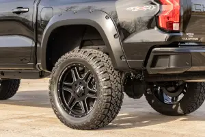 Rough Country - F-C12311 | Rough Country Pocket Fender Flares For Chevrolet Colorado | 2023-2024 | Flat Black - Image 8