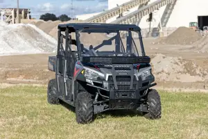 Rough Country - 93148 | Rough Country Front Cargo Rack With Black Series 6 Inch Slimline LED Light Bar For Polaris Ranger XP 1000 (2017) / Ranger XP 900 (2014-2019) - Image 11