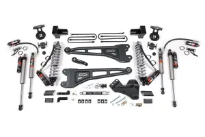 BDS1966FPE | BDS Suspension 4 Inch Lift Kit With 4 Link, Radius Arm & Fox 2.5 Performance Elite Coil-over Conversion For Ford F-250/F-350 Super Duty 4WD | 2017-2019 | Diesel | Rear Lift 5 Inch Block With 3 Leaf Main, Fox 2.5 Performance Elite