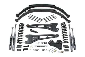 BDS2208H | BDS Suspension 5 Inch Lift Kit With Radius Arm For Ford F-250 / F-350 Super Duty 4WD | 2023-2024 | Diesel | Rear Lift Leaf Springs, NX2 Nitro Series Shocks