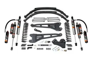 BDS2210FPE | BDS Suspension 5 Inch Lift Kit With Radius Arm For Ford F-250 / F-350 Super Duty 4WD | 2023-2024 | Diesel | Rear Lift Leaf Springs, Fox 2.5 Performance Elite Shocks